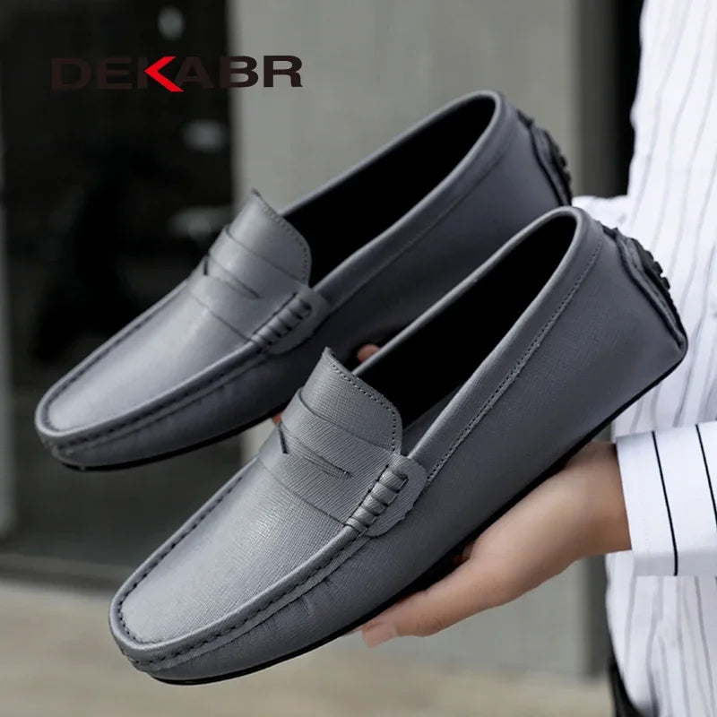 Loafers Shoes Men Fashion Flats Moccasins Classic