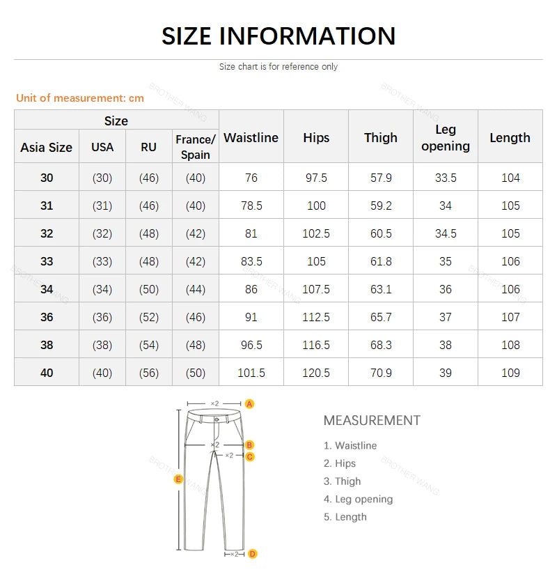 Men's Thin Casual Pants Elastic Comfortable Fashion Business