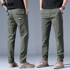 Casual Trousers In Fashion Versatile Straight Baggy Pants Male Big Size