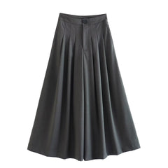 High Waist Wide Leg Pants Women Loose Trousers