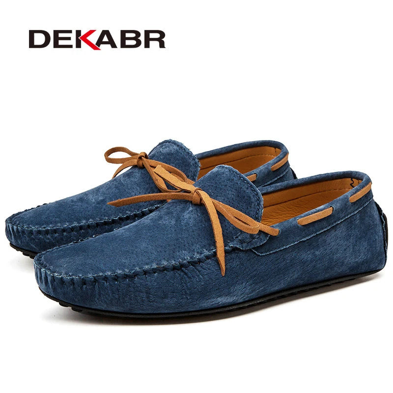 Casual Men Loafers Leather Shoes large sizes footwear