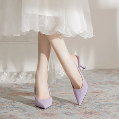 High Heels Women's Slim Heels  Pointed Toe Sandals