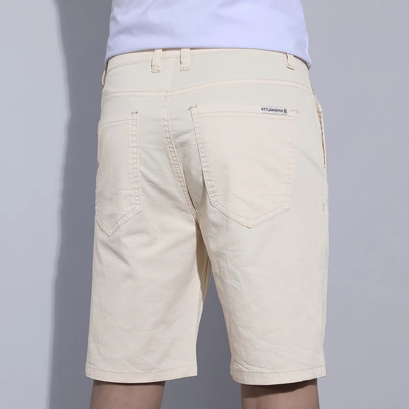 Colors Classic Style Men's Slim Shorts Fashion