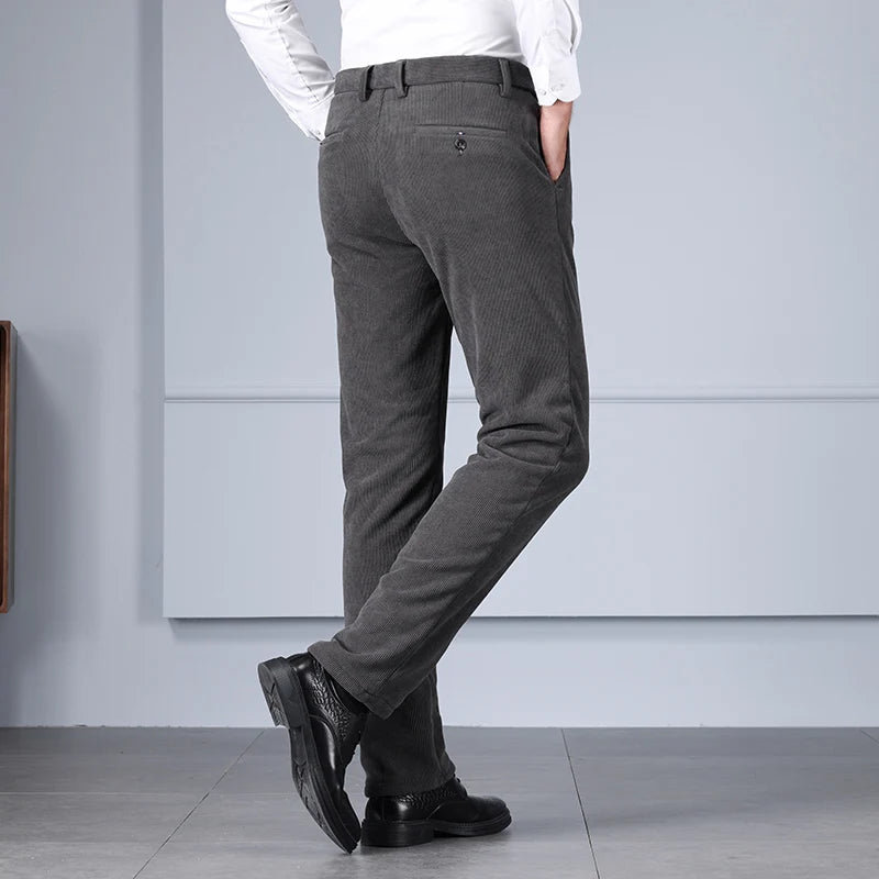 Business Casual Winter Fleece Jeans Fashion