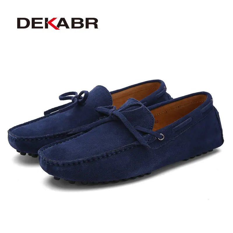 Casual Men Loafers Leather Shoes large sizes footwear