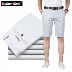 Casual Shorts Straight Elastic Business Fashion Thin Pants