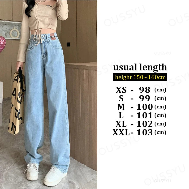 Winter Jeans Women Fleece Warm Denim Trousers High Waist Casual