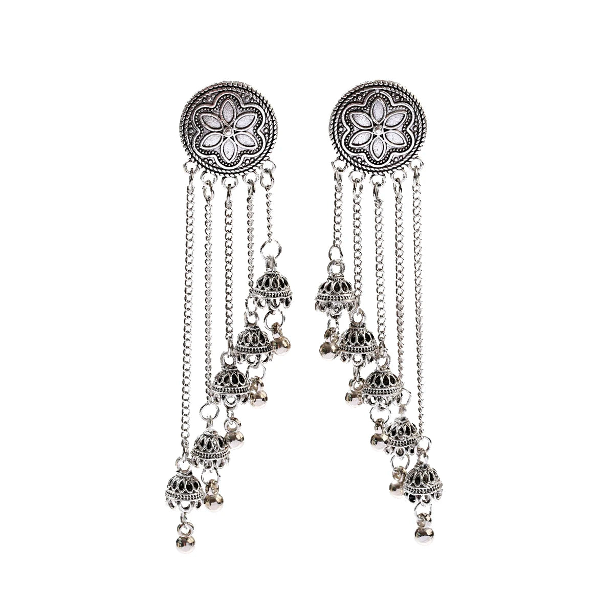 Chain Earrings For Women Long/Ethnic Gypsy Dangle