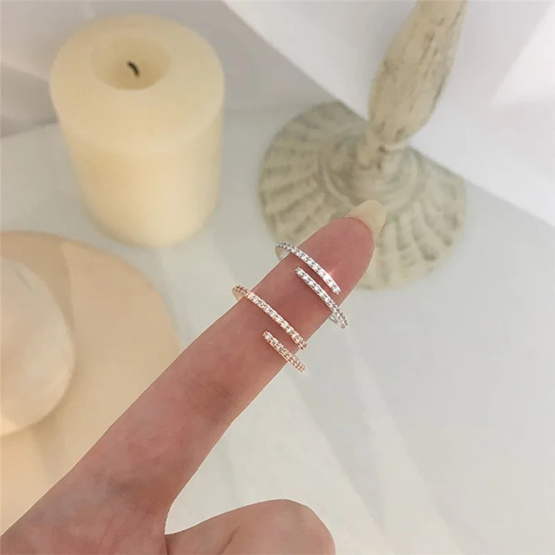 Minimalist Thin Rings For Women Finger Ring Jewelry Gifts