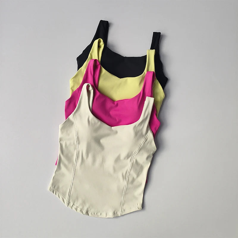 Fitness Tank Top Women's Running Sports Bra