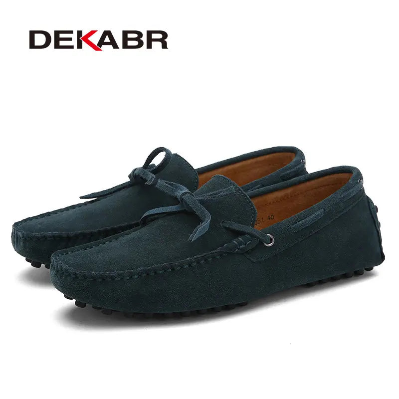 Casual Men Loafers Leather Shoes large sizes footwear