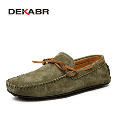 Casual Men Loafers Leather Shoes large sizes footwear