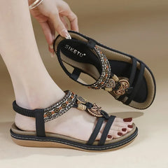 Women 2cm Platform 2.5cm Low Heels Sandals