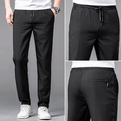 Summer Brand Men's Straight Loose Lightweight Stretch Pants