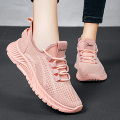 Women Casual Sneakers Sports Shoes Fashion Brand Lace Up Loafers