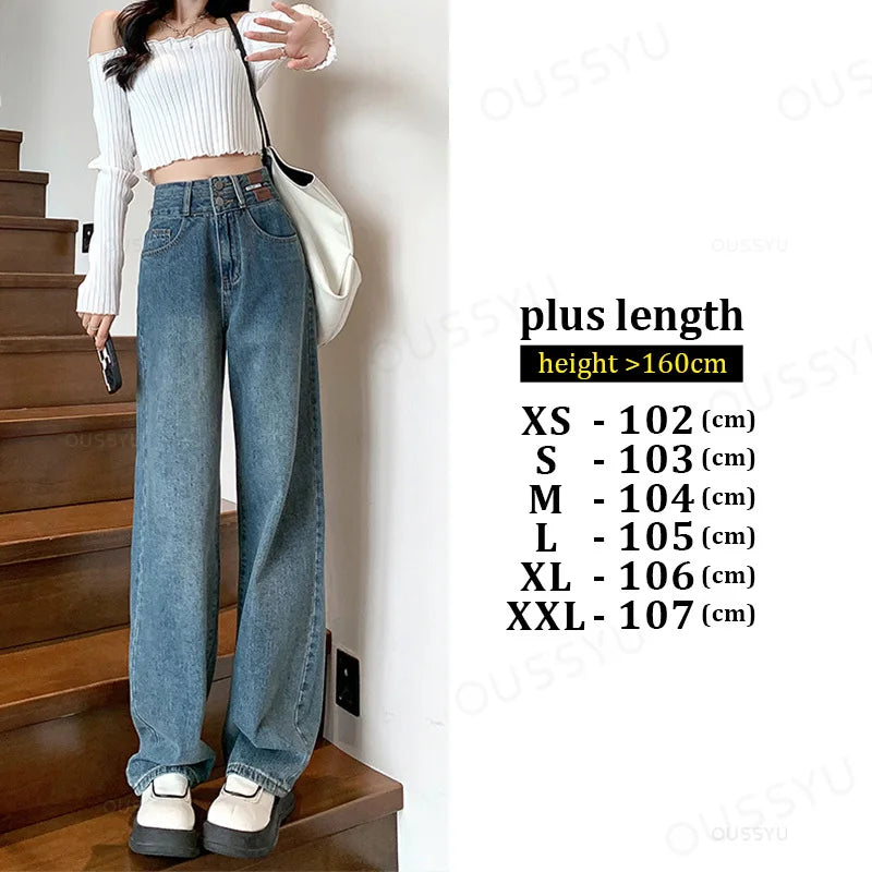 Winter Jeans Women Fleece Warm Denim Trousers High Waist Casual