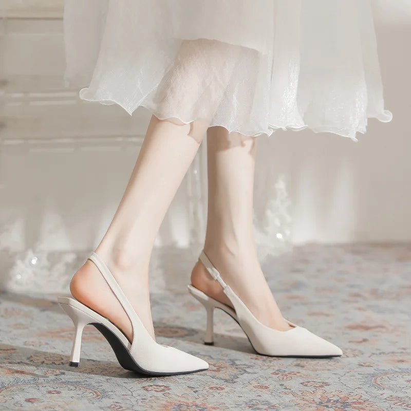 High Heels Women's Slim Heels  Pointed Toe Sandals