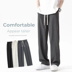 Trousers Men's Breathable Fashion Straight Loose Pants