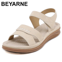 Fashion Women Summer Hook Loop Casual Open Toe Wedges