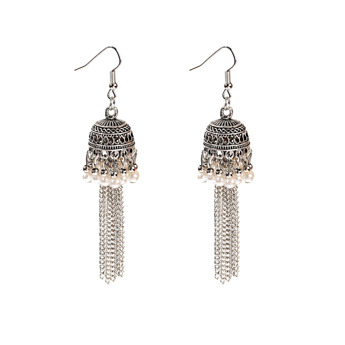 Chain Earrings For Women Long/Ethnic Gypsy Dangle