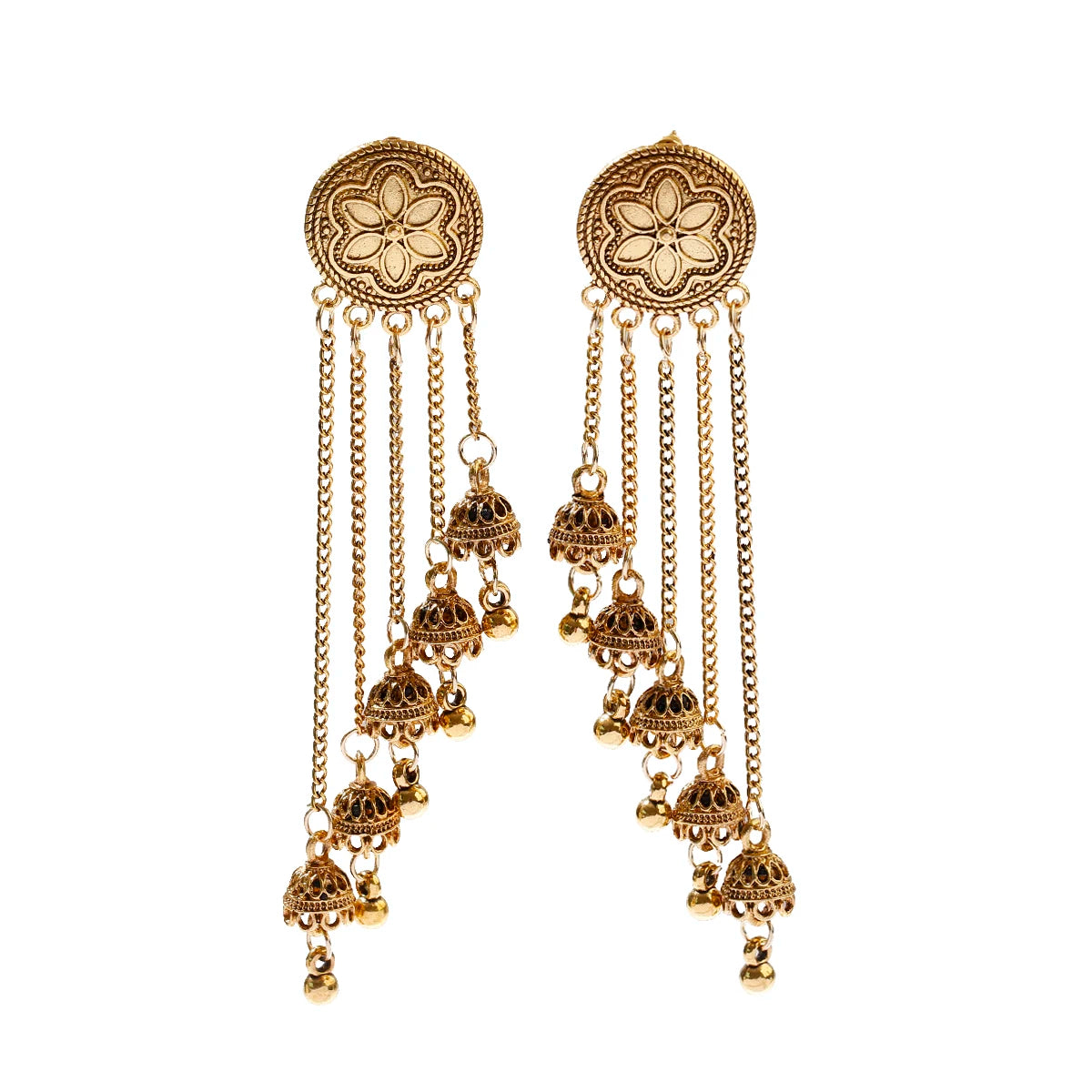 Chain Earrings For Women Long/Ethnic Gypsy Dangle