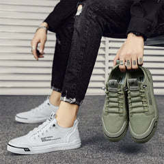 Casual Men Sneakers Outdoor Canvas Walking Shoes Loafers