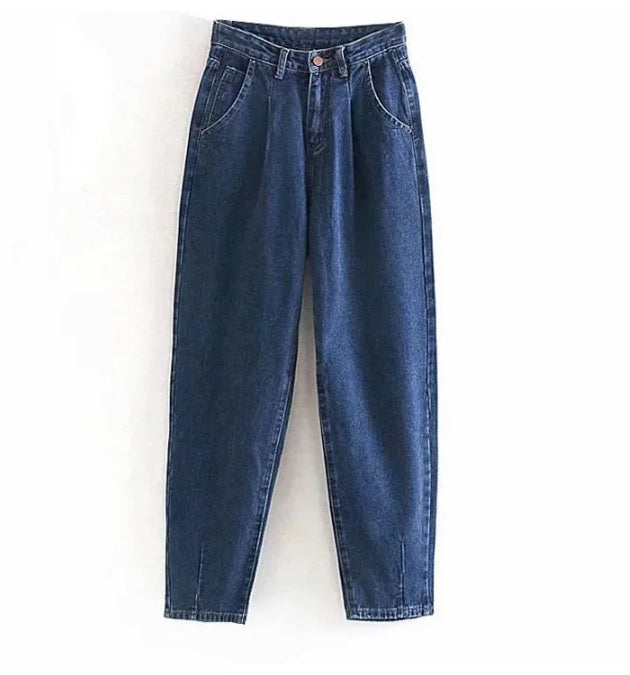 Jeans Vintage High Waist Denim Trousers