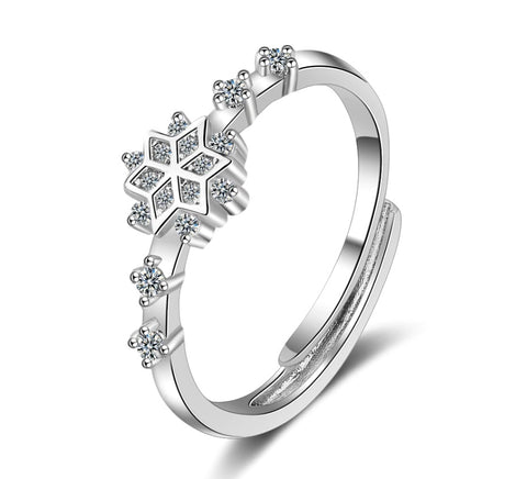 Cute Snowflake Ring