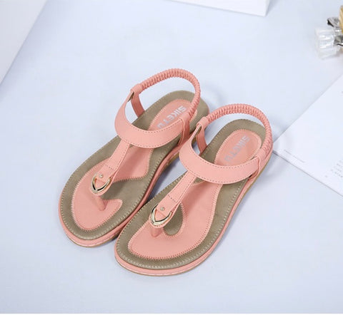 Fashion Women Beach Flip Flops Sandals Beading Shoes breathable Comfortable