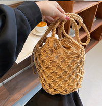 Hollow Out Knitting Tote Shoulder Bags
