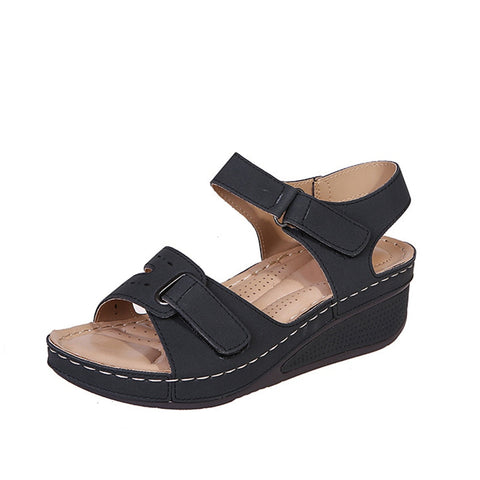 Summer Shoes Sandals Soft Slip on Open Toe Walking Shoes