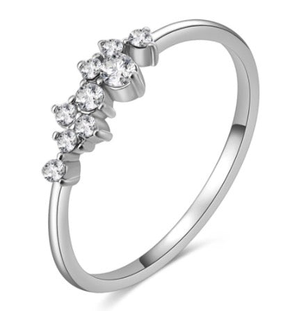 Fashion Weave Crystal Ring