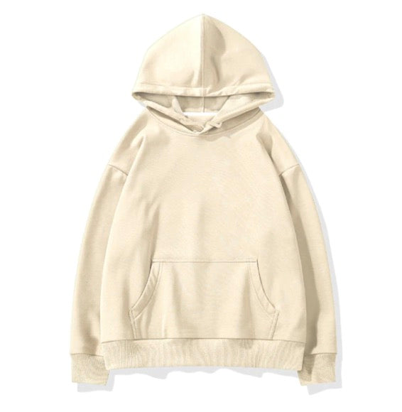 Autumn Loose Hooded  Scarf Collar Pocket Hoodies