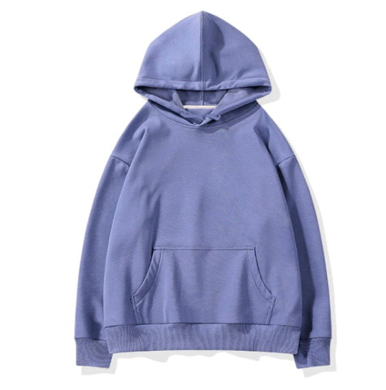 Autumn Loose Hooded  Scarf Collar Pocket Hoodies