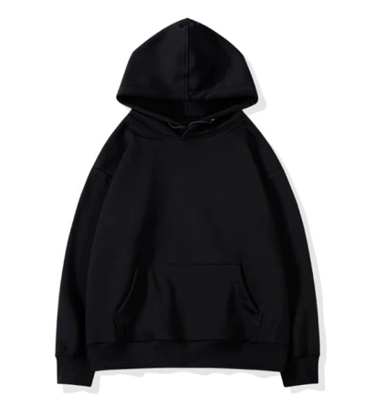 Autumn Loose Hooded  Scarf Collar Pocket Hoodies