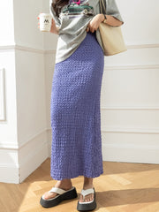 Pencil Midi Long Vintage Mid-length Skirt