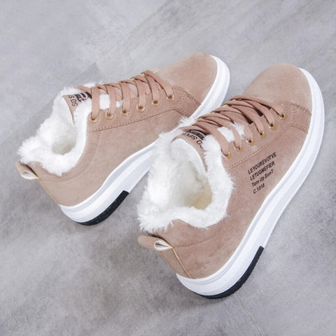 Cotton Female Thick-Soled Warm Snow Boot