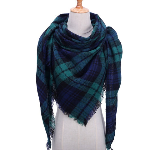 Designer knitted spring winter women scarf