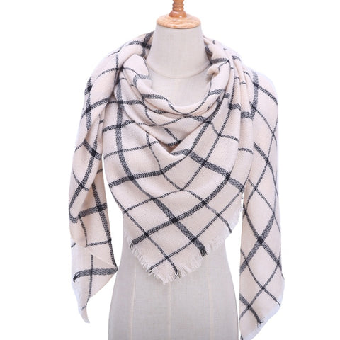 Designer knitted spring winter women scarf
