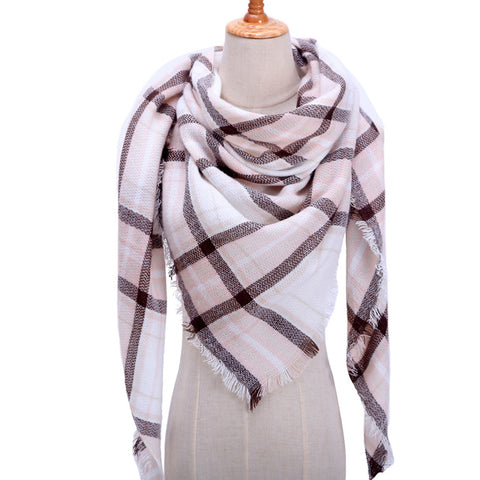 Designer knitted spring winter women scarf
