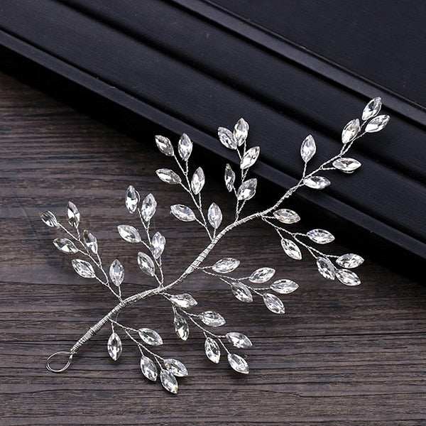 Pearl Crystal Headbands For Women Simple Hairbands