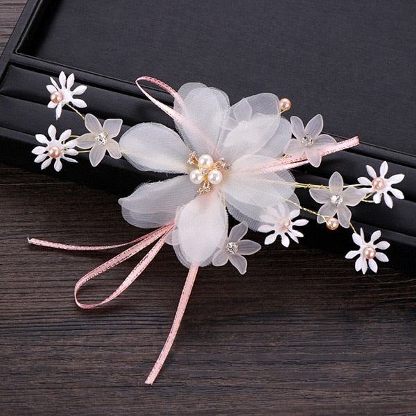 Pearl Crystal Headbands For Women Simple Hairbands