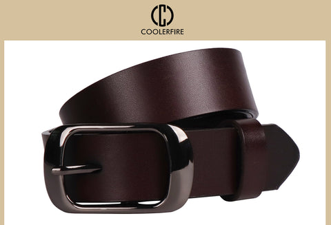 strap casual all-match Women brief genuine leather belt