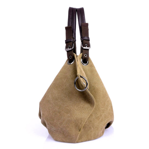 Casual Designer Canvas Messenger  Capacity Tote Bag