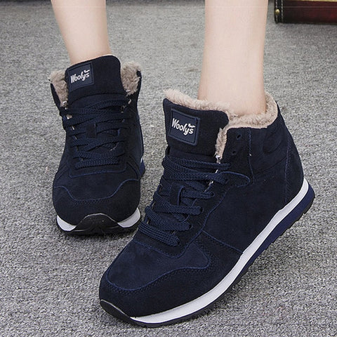 Ankle Boots Casual Booties Warm Sneakers