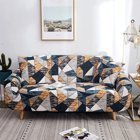 Tight Wrap Stretch Sectional Protector Elastic Sofa Cover