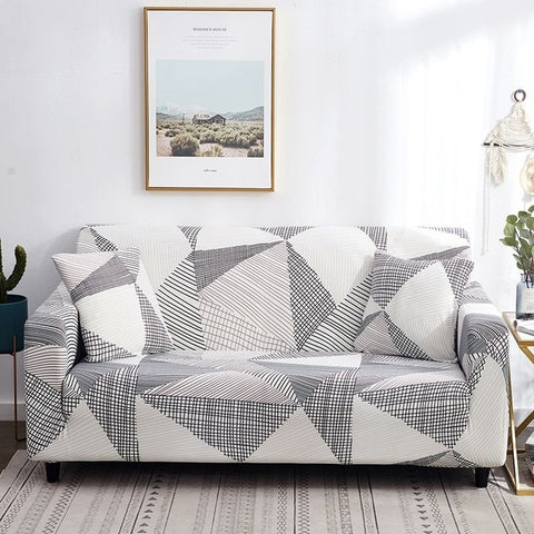 Tight Wrap Stretch Sectional Protector Elastic Sofa Cover