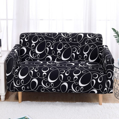 Tight Wrap Stretch Sectional Protector Elastic Sofa Cover