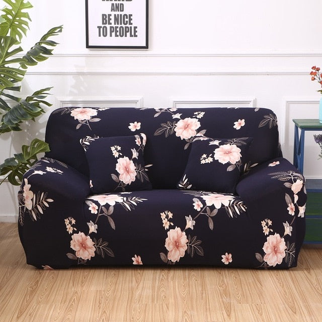 Geometric Colorful Printing Elastic Slipcovers Cover Sofa