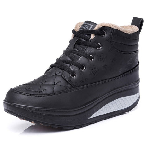 Sneakers Shoes Woman New Women's Boots Winter Cotton Shoes